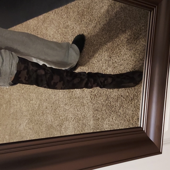 💟STUNNING💟ALDO THIGH HIGH CAMO BOOTS - Picture 12 of 13